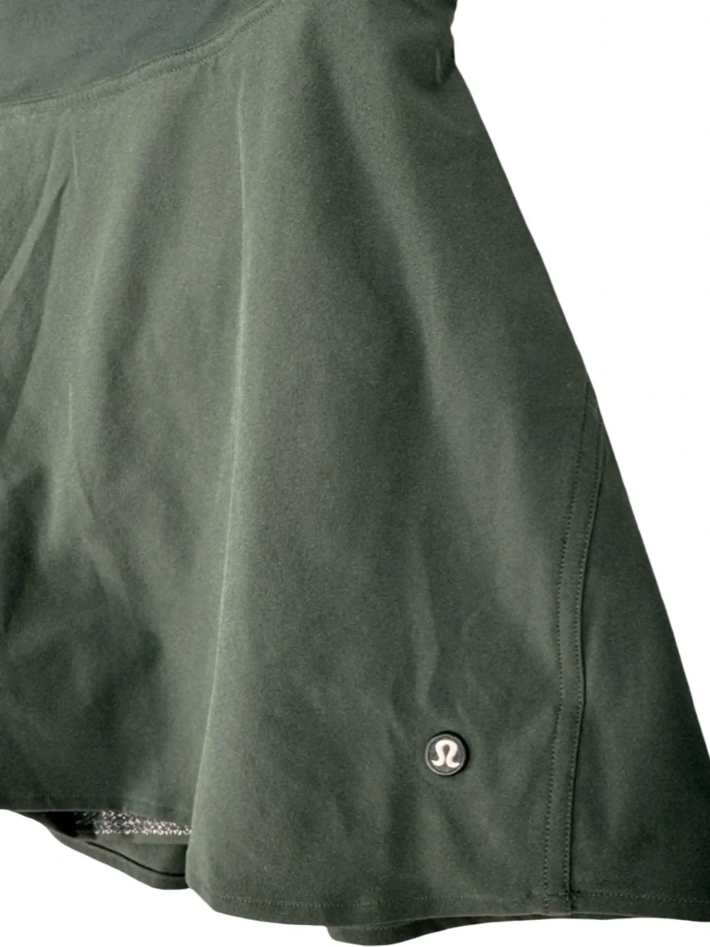 Lululemon Pace Rival Mid-Rise Skirt | Size 8 | Dark Green